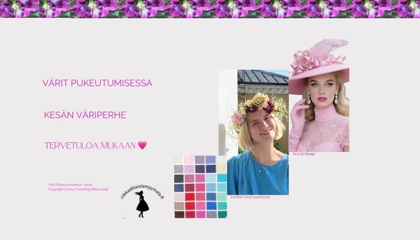 Kes&auml;  -  V&auml;rit pukeutumisessa digiopas