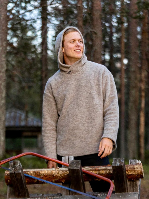 Villafleecehuppari, Greige - Ruskovilla