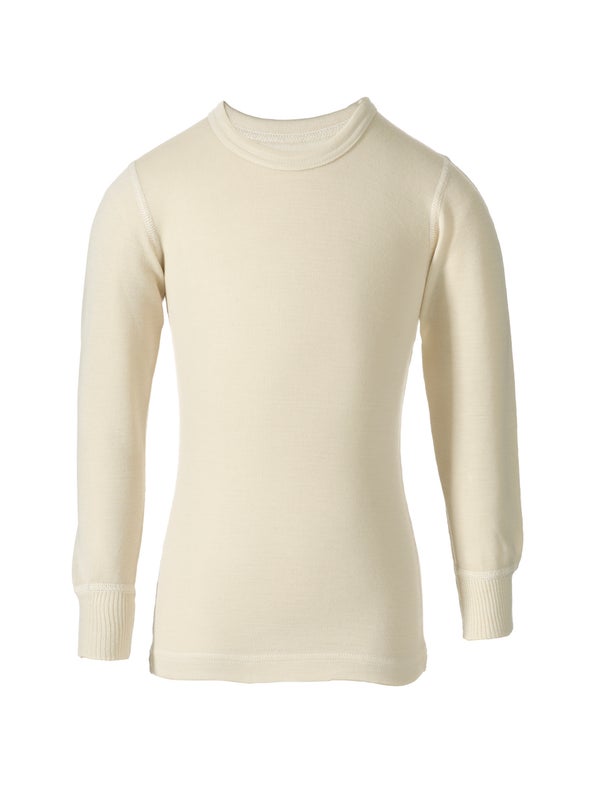 Lasten Peruspaita luomumerinovillaa - Ruskovilla / Kaisla