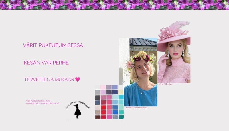 Kes&auml;  -  V&auml;rit pukeutumisessa digiopas